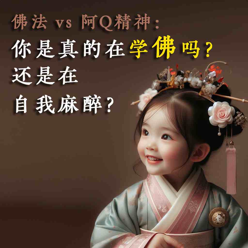 佛法 vs 阿Q精神：你是真的在学佛吗？还是在自我麻醉？